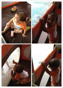 Playpen to 'contain' a cruising baby - Absolute necessity!