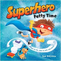 superhero potty time