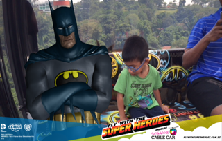 Me: Jah! Batman is sitting next to you!! Jah: ??? Think my mummy has gone mad...