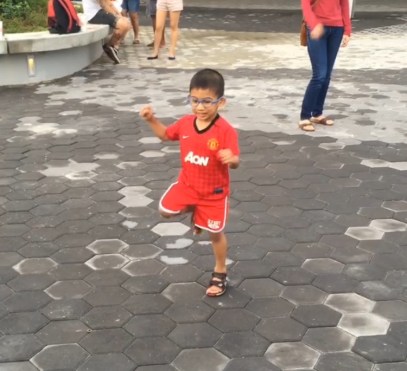 Dancing for a good half hour! 