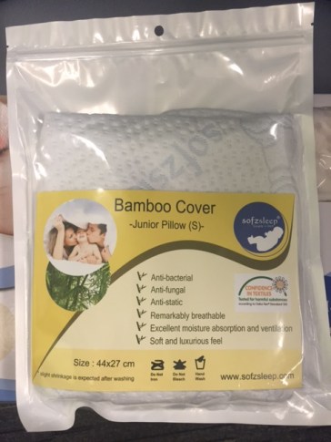 Washable Bamboo cover for the Junior Pillow