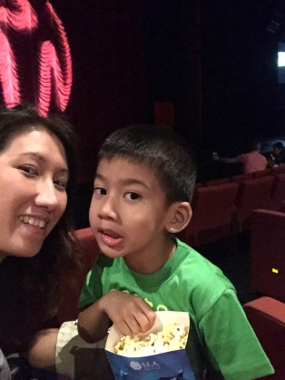 No pix from my 'surprise' party..so heres one from my Peppa Pig birthday date with Jah